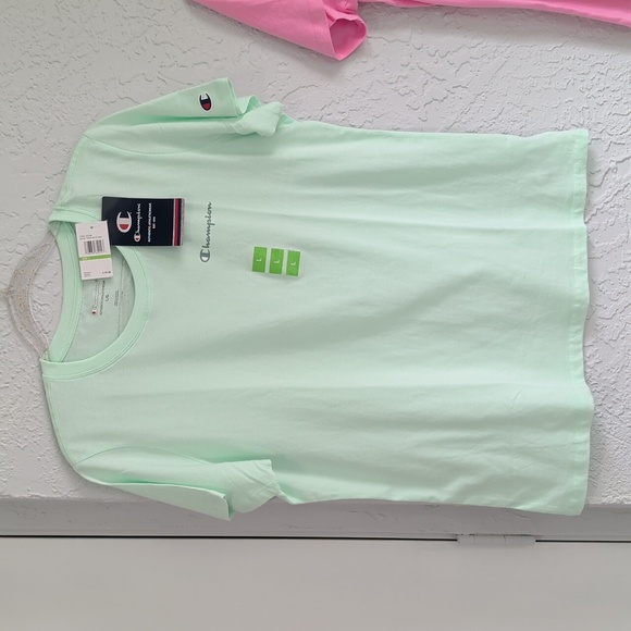 Pair of NWT Champion Ladies Athletic Tees Crew Neck | Size L - Picture 2 of 9